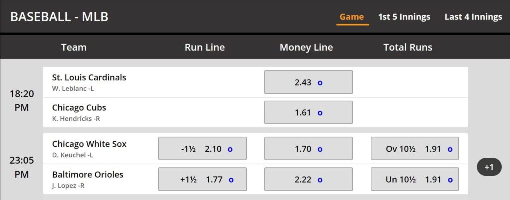 tiger gaming betting markets-min