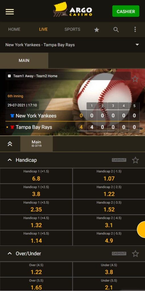 argo sport mobile betting