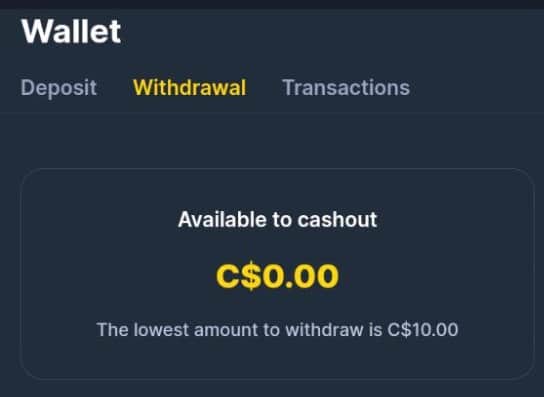 bettilt wallet page