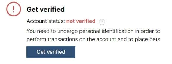 batery identity verification