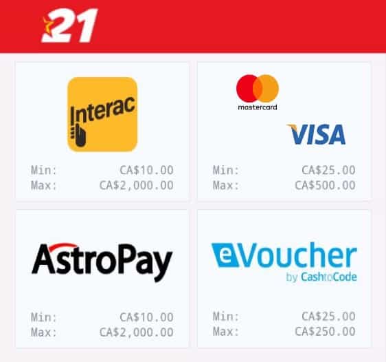 21bets payment methods 1