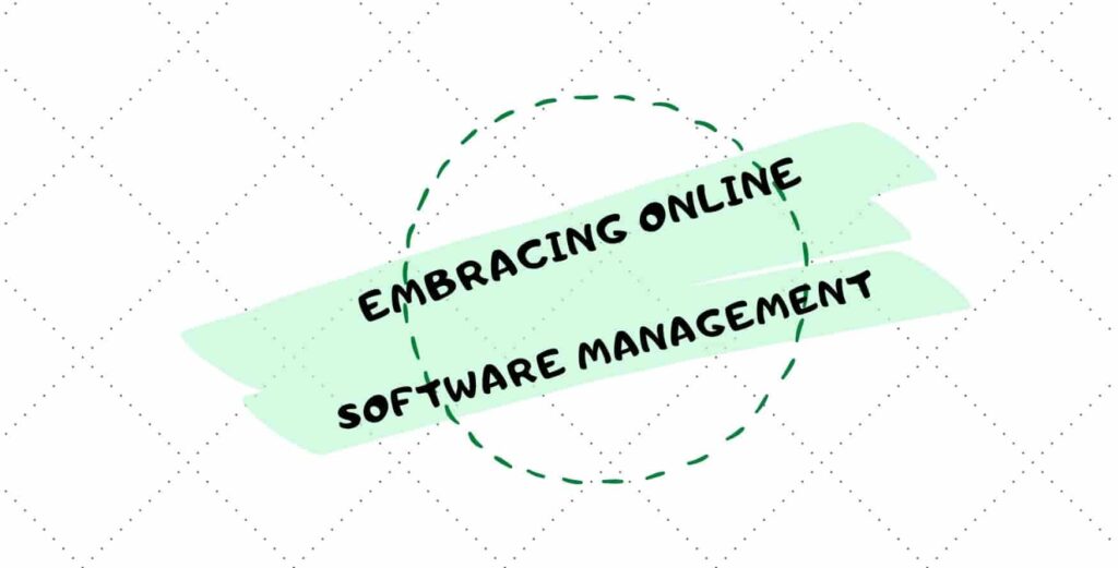 online software management