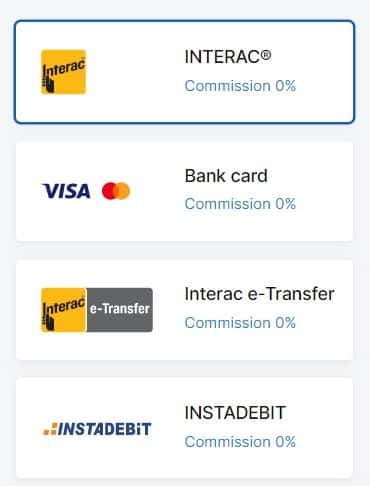 interac deposit steps