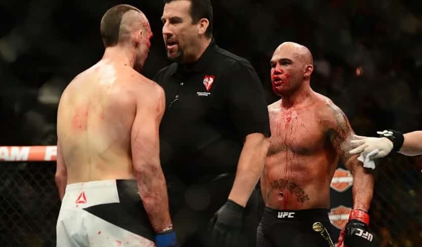 MacDonald vs Lawler UFC fight