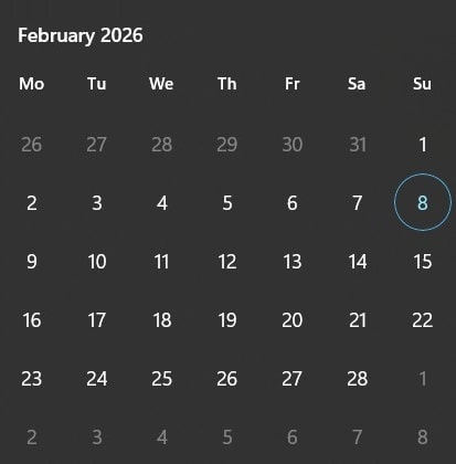 Super Bowl 2026 date February 8