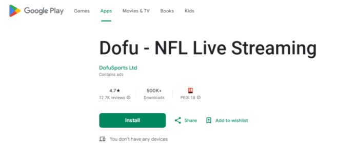 dofustream mobile app